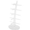 DAUERHAFT Espositore per occhiali Rack Porta occhiali da sole Porta occhiali da sole Espositore per occhiali in plastica per esporre o conservare occhiali. (5 Accessoires pour étagères