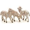 Holyart Presepe Fontanini: Pecore presepe 19 cm Fontanini 3 pz