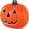 AKTOUR Statue Alte con Luci Jack O Zucca Decorazione Luminosa Zucca Vintage Decorazioni Halloween Statua Zucca in Plastica Halloween Decorazione da Tavolo Halloween per Casa Natale Ornamento Ricordo