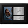 HWC Trading Sadie Sink Strange Hawkins Thing Max Mayfield Regali Stampati Autografo Firmato Immagine Per Gli Appassionati Di Programma Televisivo - A4 Incorniciato
