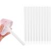 Zerodis Filtro bastoncini di cotone Spugna Sticks Ricarica stoppini di ricambio per mini umidificatore USB portatile personale e mini diffusori 10 confezione 8 x 123mm