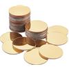 PH PandaHall PH PandHall 50pz Specchi Rotondi Adesivi Specchi Decorativi Dorati, 49mm Piastrelle a Specchio Autoadesive in Acrilico per Artigianato Arti Progetti Fai Da Te
