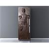 Oedim, Vinile per frigorifero di Han Solo in carbonite, vinile di prima qualità, 185 x 70 cm, adesivo resistente e di facile applicazione, adesivi per frigorifero economici ed eleganti, vinile per