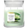 Yankee Candle - Vaso medio firma cetriolo e menta all'acqua