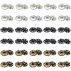 TRKETK 30 Pezzi Bottoni Automatici da Cucire Bottoni a Pressione Metallo 21mm Bottoni Automatici a Pressione da Cucire Set Metallico Chiusura Bottoni per Forniture Cucito Artigianato Fai da