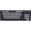 CHERRY KW 550 MX LP, Tastiera Meccanica A Basso Profilo In Formato 96%, Formato US (QWERTY), Funzione Multi-Device, Interruttore MX LP 2.0 IVORY, Nero