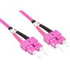 Good Connections® - Cavo patch LWL Duplex OM4 (Multimodde, 50/125) SC/SC, 0,5 m