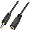 Lindy Prolunga Audio Jack 3.5mm M/F, 5m