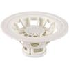 Generic Baozi Maker Machine, stampo Baozi facile da usare, stampo in plastica antiaderente per chignon a vapore, macchina per chignon e gnocchi a forma di fiore (bianco)