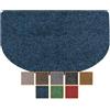 ANRO Zerbino antisporco corridoio Poet Blu 75 x 45 cm | Materiale: polipropilene, retro in gomma antiscivolo, 5 mm, lavabile, per interni ed esterni