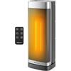 Pro Breeze Thermacube Stufetta Elettrica a Torre Oscillante 2000W - Termoventilatore Basso Consumo per Bagno e Casa, Riscaldamento/Ventilazione, Pannello Touch, Termostato Eco, Interruttore Sicurezza