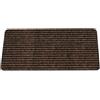 ANRO Tappeto antisporco ingresso Mischa Marrone 80 x 40 cm | Materiale: polipropilene, retro in gomma antiscivolo, 5 mm, lavabile, per interni ed esterni