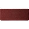 ANRO Zerbino stretto scarpe interni Rosso 75 x 30 cm | Materiale: polipropilene, retro in gomma antiscivolo, 5 mm, lavabile, per interni ed esterni