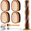 Phieeseriy 7 Filtri per Philips Speedpro Max Aqua FC6812 FC6813 FC6822 FC6823 FC6826 FC6723/01 FC6901, Accessori Picambio Filtro per Philip FC6904 XC7042/01 XC8045/01, Spazzola e Spazzola di Pulizia