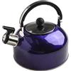 NEIQIUWING Bollitore a fischio, 2 l, in robusto acciaio inox (blu) | Robusto materiale in acciaio inossidabile, durevole, resistente alle alte temperature