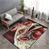 ACEPrints Tappeto a forma di gallina 60x39 pollici