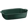 Emile Henry Piatto rettangolare Ultimate - 2 | 4 persone - Ceramica ad alta resistenza - Cottura omogenea e servizio del forno alla tavola - Colore cedro - Made in France