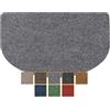 ANRO Zerbino antisporco interni Poet Grigio 75 x 45 cm | Materiale: polipropilene, retro in gomma antiscivolo, 5 mm, lavabile, per interni ed esterni