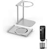 EVERANGE EVERAGE Supporto portatile per macchina da caffè, accessorio per macchina da caffè, supporto pieghevole portatile per macchina da caffè con base, adatto per ufficio, casa, campeggio
