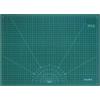 Rehomy Tappetino da taglio A0, 90 x 120 cm, autorigenerante, double face | Tappetino trapuntato in PVC con linee a griglia per cucito, pelle, artigianato, tavola professionale per hobby
