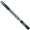 Tama 5B-F-BS Bacchette da tamburo Red Rhythmic Fire (ø 15mm x 406mm), colore: Nero