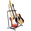 Fender Multi-Stand Supporto Multiplo per 3 Chitarre | Supporto per 3 chitarre elettriche, acustiche o bassi, struttura robusta, compatto, ideale per casa o studio