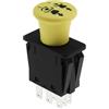 VGOL 1PC Interruttore PTO Compatibile con John Deere L120 L130 D140 D150 D155 Compatibile con Trattorini Scotts L2048 L2548 430-559 77,4x43,7x24,1mm