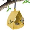 Yidueace Mangiatoia Per A Forma Di Casa,Design Aperto Appendino con Gancio Superiore | Mangiatoie Selvatici Appendibili Forma Capanna,Per Giardino Esterno Inverno Balcone Scoiattolo