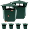 Svalor 6 trappole per lumache, in plastica, per birra, giardino, frutto | Trappola per lumache da giardino, trappola per lumache, per orto, frutto, giardino