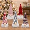 KORVORIA 5 Pezzi Gnomo Natalizio con LED, Decorazioni Gnomi Natalizi Luminosi | Decorazioni Natalizie per Interni, Gnomo di Natale con LED Adatte per L'ufficio, il Natale, la Tavola e Regalo