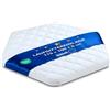 Totsy Baby Materasso box bambini esagonale 115x100 cm schiuma sfoderabile bianco | Materasso per box bambini in schiuma tappeto gioco sfoderabile traspirante Oeko-Tex arrotolabile recinto neonati bianco