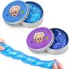 OKINAYO 2 Pezzi Pasta Intelligente, Pasta modellabile Blu e viola | plastilina intelligente, mallevole e rimbalzante, per lavoretti creativi e alleviare lo stress(2*50g)