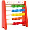 PETSOLA Legno Colorato di Legno Resistente Pallottoliere Educazione Attiva per Bambini