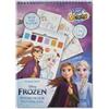 Disney Frozen Elsa | Gioco da Tavolo | 24 pagine | Gioco di Società | Acquerelli con Elsa, Anna e Olaf, tavolozza di colori in alto su ogni disegno e pennello, basta aggiungere acqua e dipingere