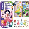 mierEdu Gioco magnetico a forma di fiaba, gioco magnetico a partire dai 3 anni, gioco da viaggio per bambini con 2 scene e 34 calamite, favorisce la fantasia e la concentrazione, l'occupazione per