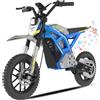 HITWAY Moto elettrica per bambini, 36 V 10,4 Ah, altoparlante Bluetooth, 10/15/25 km/h, fino a 45 km di autonomia, pneumatici gonfiabili da 10 pollici, doppia sospensione, per bambini dai 6 anni in su