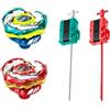 BOVANPOO Bay X Trottola da combattimento CX07 CX00 Pegasus - Set di 2 trottola con 2 | Gioco di trottole di combattimento alternative di terze parti compatibili con le monete BBX, RQP eccellente