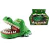 Generico Gioco Coccodrillo Denti Misura Grande Coccodrillo Schiaccia Denti Coccodrillo Giocattolo Classico Bocca Dentista Morso Dito Sfida il Coccodrillo Gioco Bambini Gioco di abilità (A)