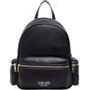 Liu Jo JEANS Borsa M Backpack, Nero, AF6136 E1120