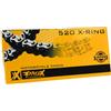 PROX PXC520120X CATENA 520 X-RING 120 MAGLIE NERO CON QX-RING SUZUKI RMZ 450
