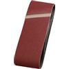 kwb 3x Nastro di levigatura in tessuto, 40 x 303 mm, K-80, Noble Corindone, per legno e metallo, carta vetrata per smerigliatrici / rettificatrici a nastro