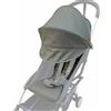 Colu Kid Set di ricambio per passeggino compatibile con Babyzen YOYO/YOYO+/ YOYO2/Stokke YOYO3, confezione da 6 colori, cuscino per sedile ispessito e baldacchino elastico, tessuto traspirante e idrorepellente