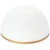 ORION LIGHTSTYLE Vetro di ricambio rotondo con decorazione dorata, 23 cm, per attacco E27, paralume di ricambio