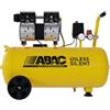 Generico COMPRESSORE ARIA MONTECARLO XT SIL 10 YELLOW MONOFASE SILENZIATO 50LT 1HP 0,75KW