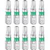 QUARKZMAN 10pz Punte Cacciavite Torx T27H 1/4 Attacco Esagonale Acciaio S2 | Punte Cacciavite Elettrico, 25mm/1 Lunghezza, Stelle Magnetiche a 6 Punti, con Foro Testa Torx