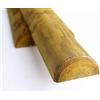 Briconess.com Pali in legno di pino impregnati mezzo tondi LASA - 250 cm Ø 7 cm