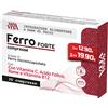 PALADIN PHARMA SpA Sanavita Ferro Forte - Integratore con Ferro Microincapsulato, Vitamina C, Rame, Acido Folico e Vitamina B12 - 30 Compresse