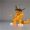 3D Maker Greymon Action Figure Digimon 25cm collezione anime nerd Koromon Agumon