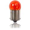 cyclingcolors LAMPADINA 12V 10W BA15S ARANCIONE CODA STOP AUTO MOTO SFERA LAMPADA LUCE FRENO ESTERNO POSTERIORE INDICATORE LAMPEGGIANTE