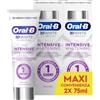 Oral-B Dentifricio Sbiancante 3D White Clinical, Denti Più Bianchi, 2x75ml | Dentifricio 3D White Clinical, Intensive Whitening Menta Dolce, Denti Più Bianchi in 1 Giorno, Rinforza lo Smalto, 2x75ml